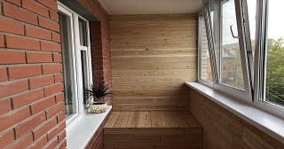 Отделка, остекление, утепление балконов в Орехово-Зуево от 204 руб. м/2.