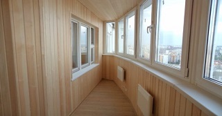 Отделка, остекление, утепление балконов в Орехово-Зуево от 204 руб. м/2.